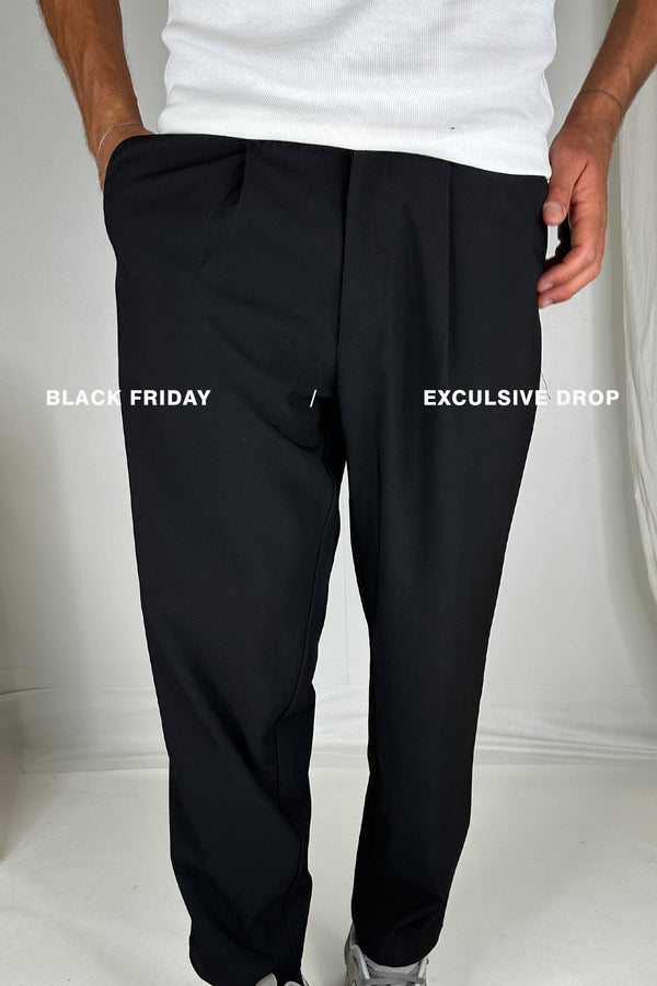 Luke Flow Pant Black