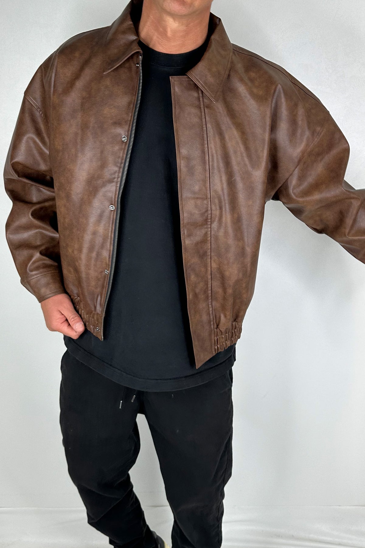 Unisex Bowie Bomber Chocolate