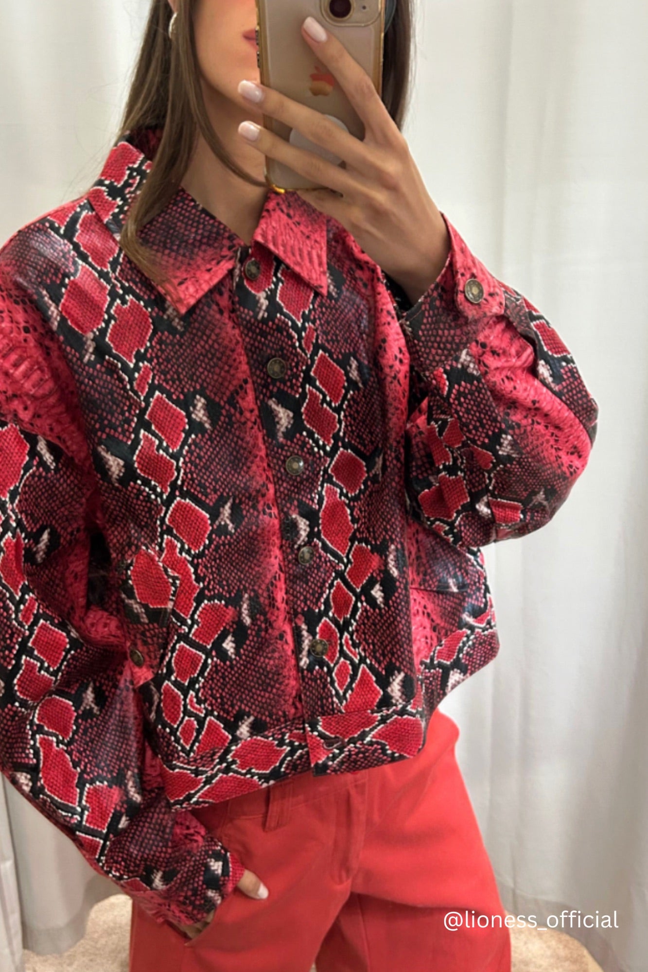Angel Jacket Rouge