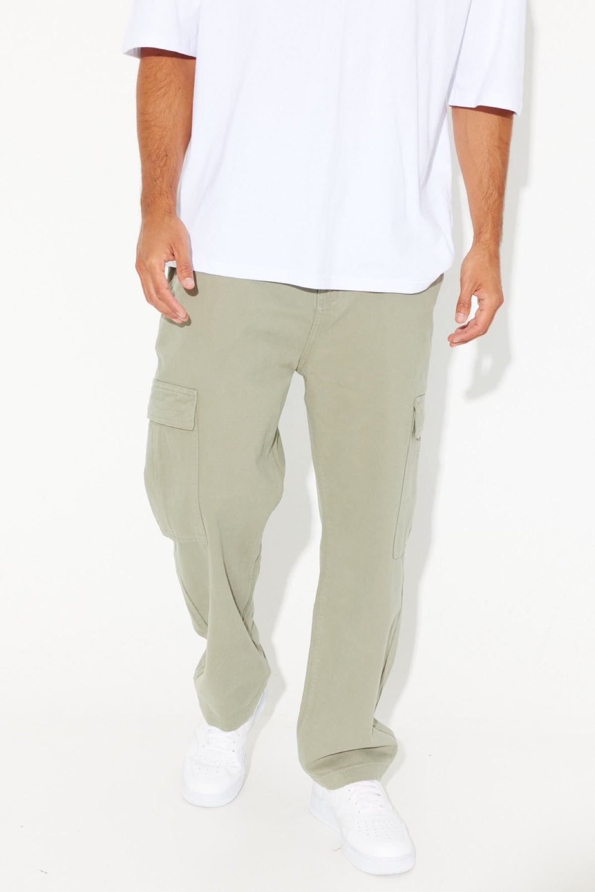 Ryder Baggy Pants Khaki