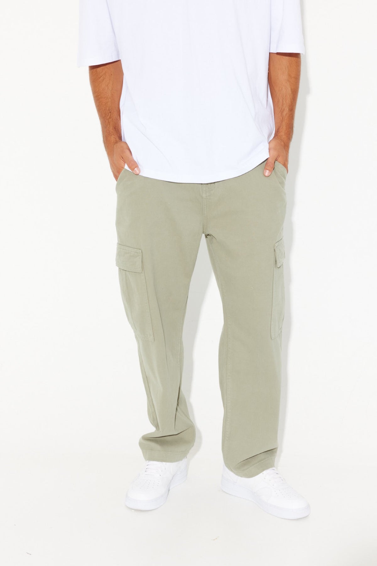 Ryder Baggy Pants Khaki