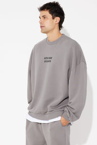 NTH Box Sweater Charcoal - SALE