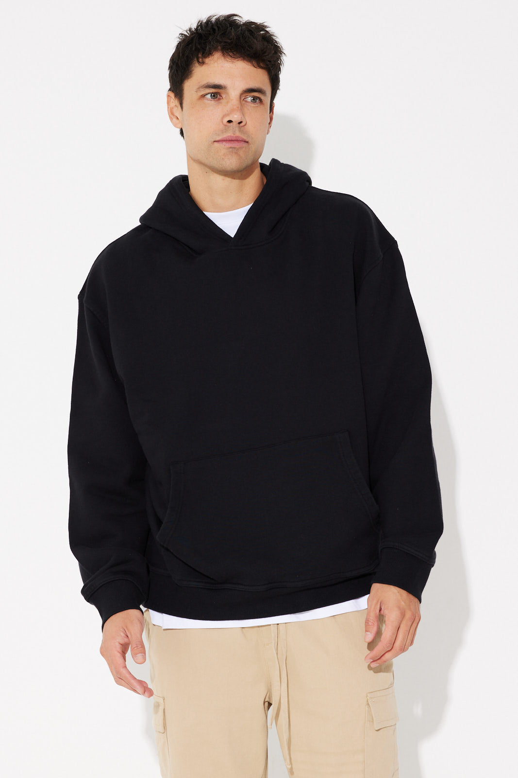 Leo Drop Sleeve Sweater Black - SALE