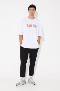 Tommy Tee Taylor White - SALE