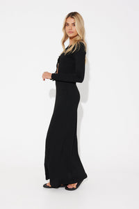Tallulah Maxi Dress Black - SALE