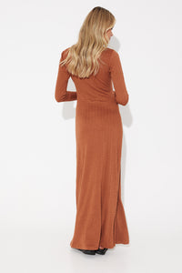 Tallulah Maxi Dress Chestnut - SALE