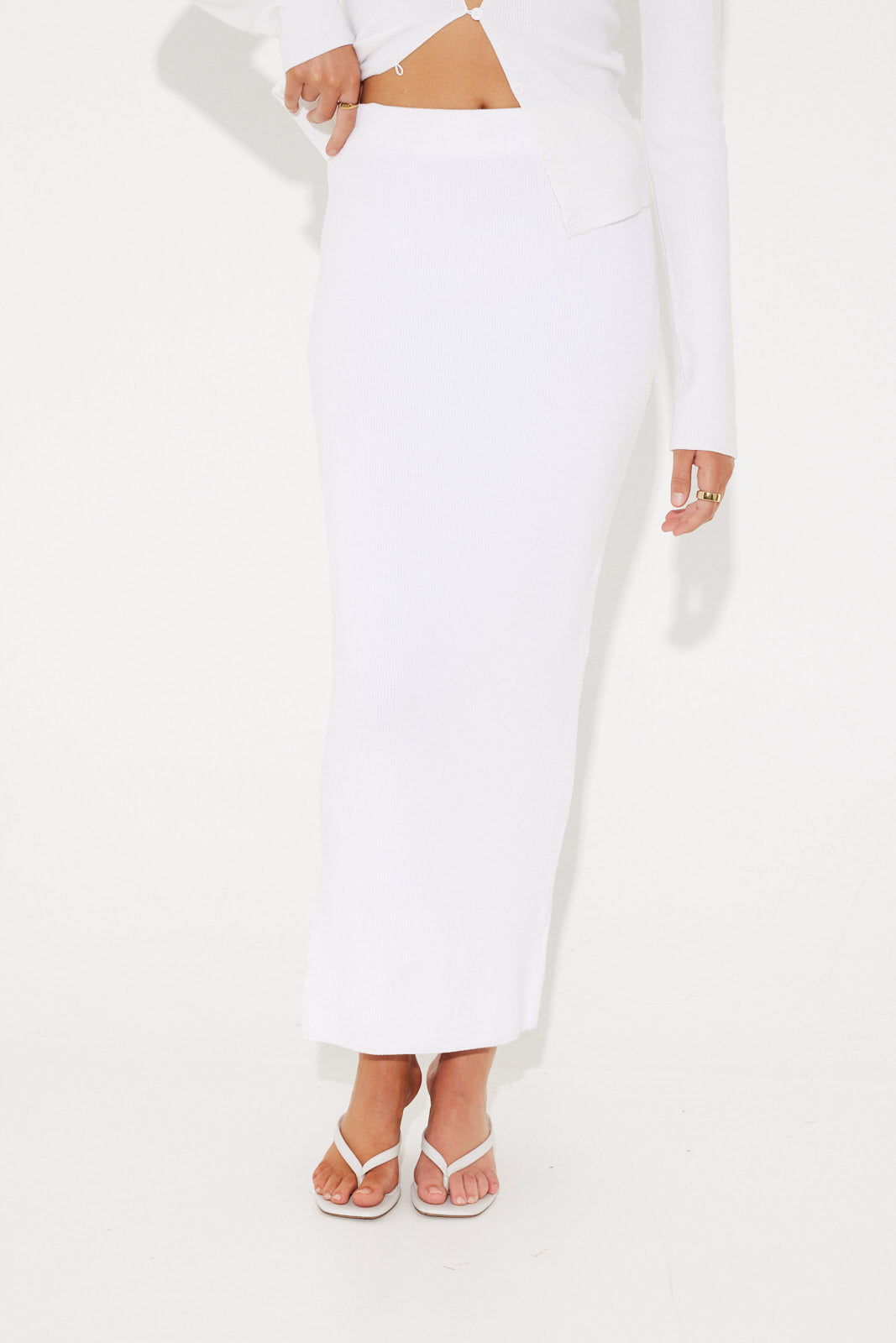Fawn Skirt White - FINAL SALE