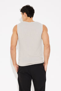 NTH Knitted Tank Grey - FINAL SALE