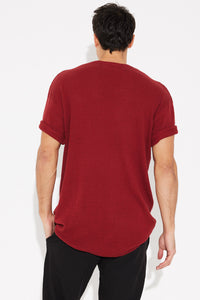 NTH Knitted Tee Fire Brick - SALE