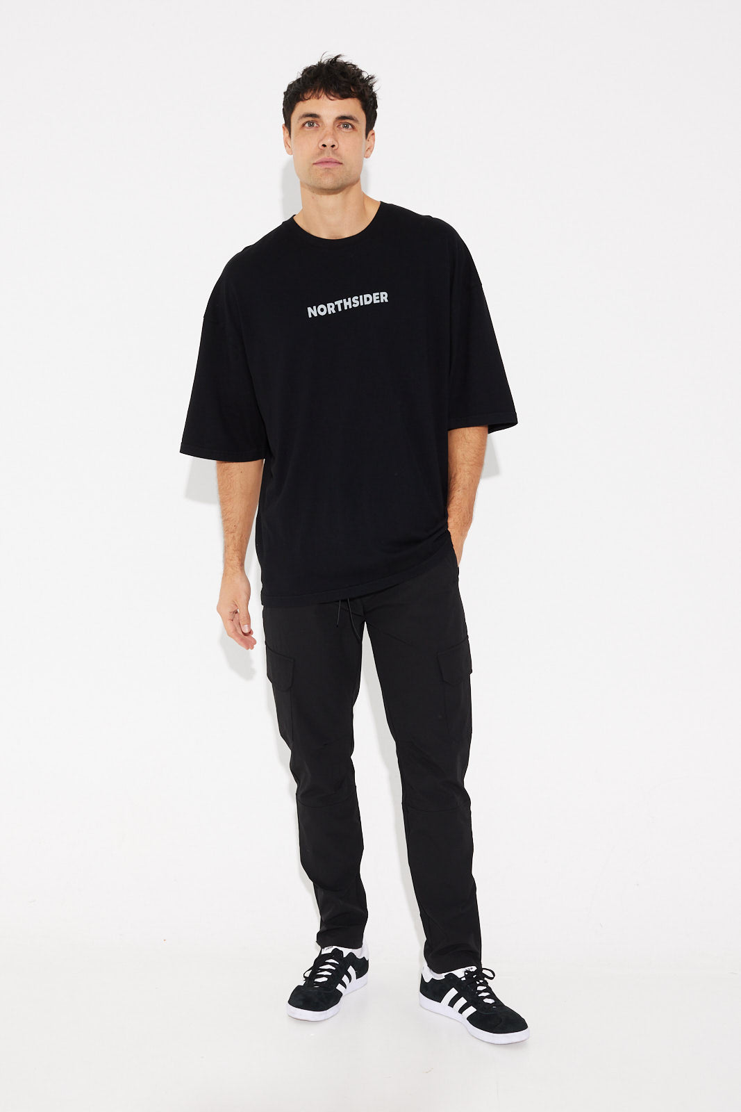 Tommy Tee Chest Logo Black - SALE