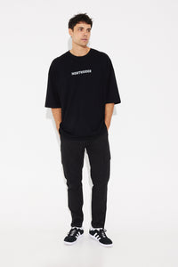 Tommy Tee Chest Logo Black - SALE