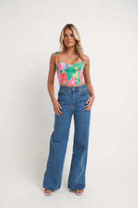 Trixie Crop Multi Colour - FINAL SALE