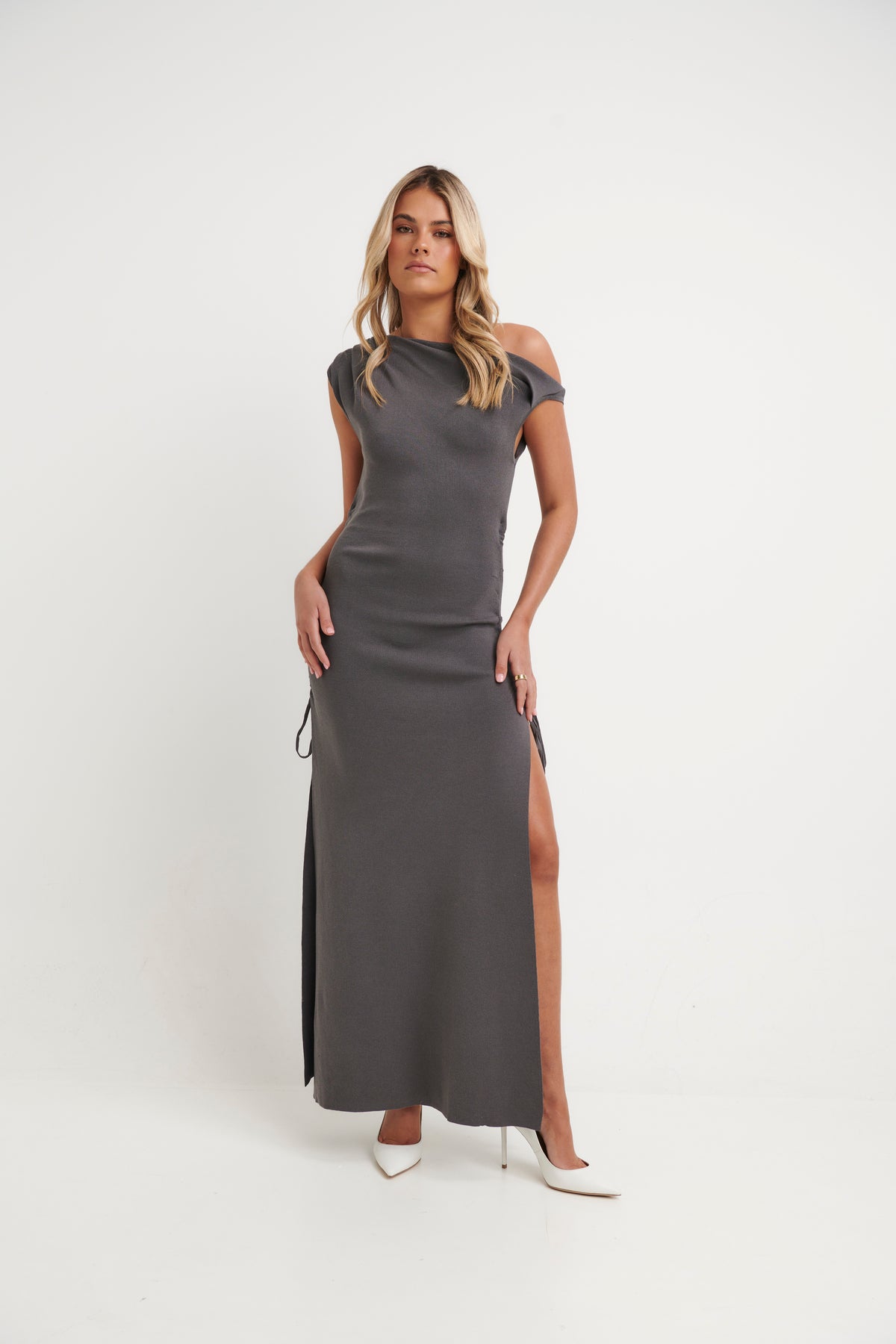 Original Sin Dress Slate