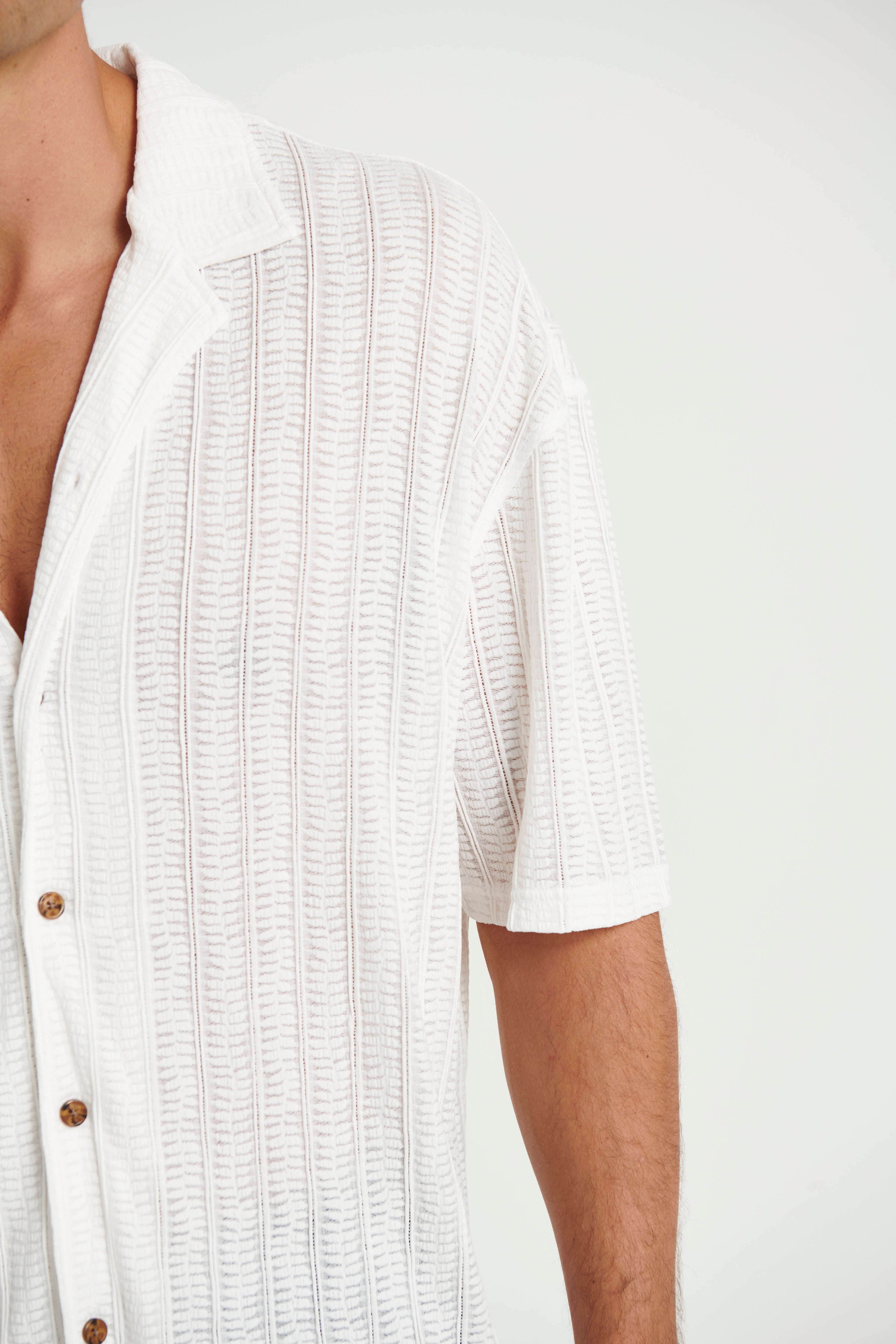 Raf Cropped Shirt Detail