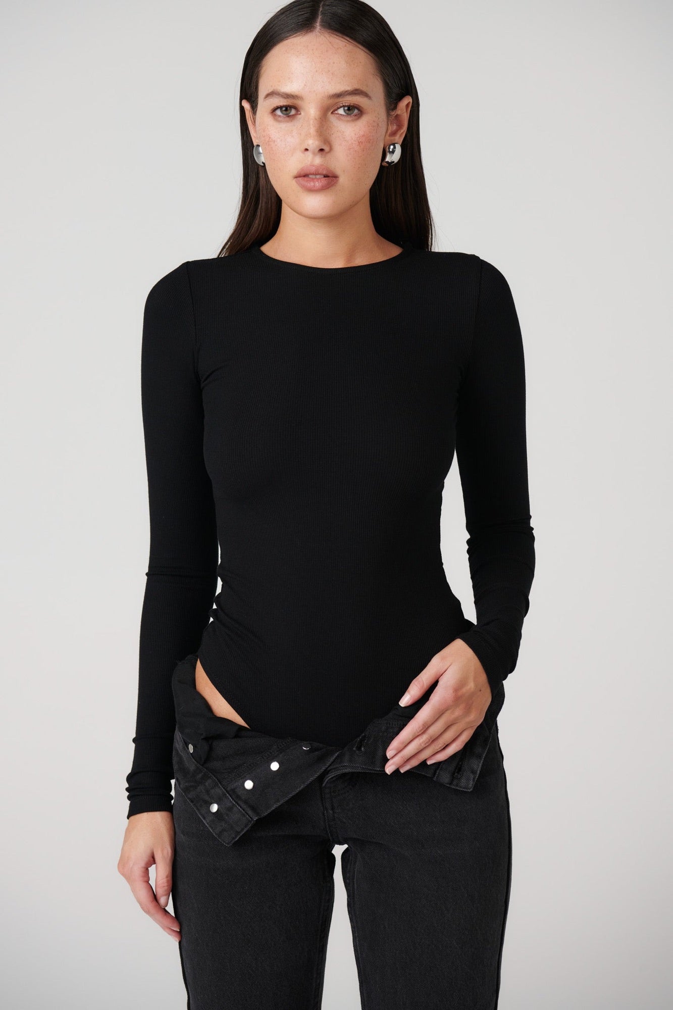 Elise Bodysuit Black