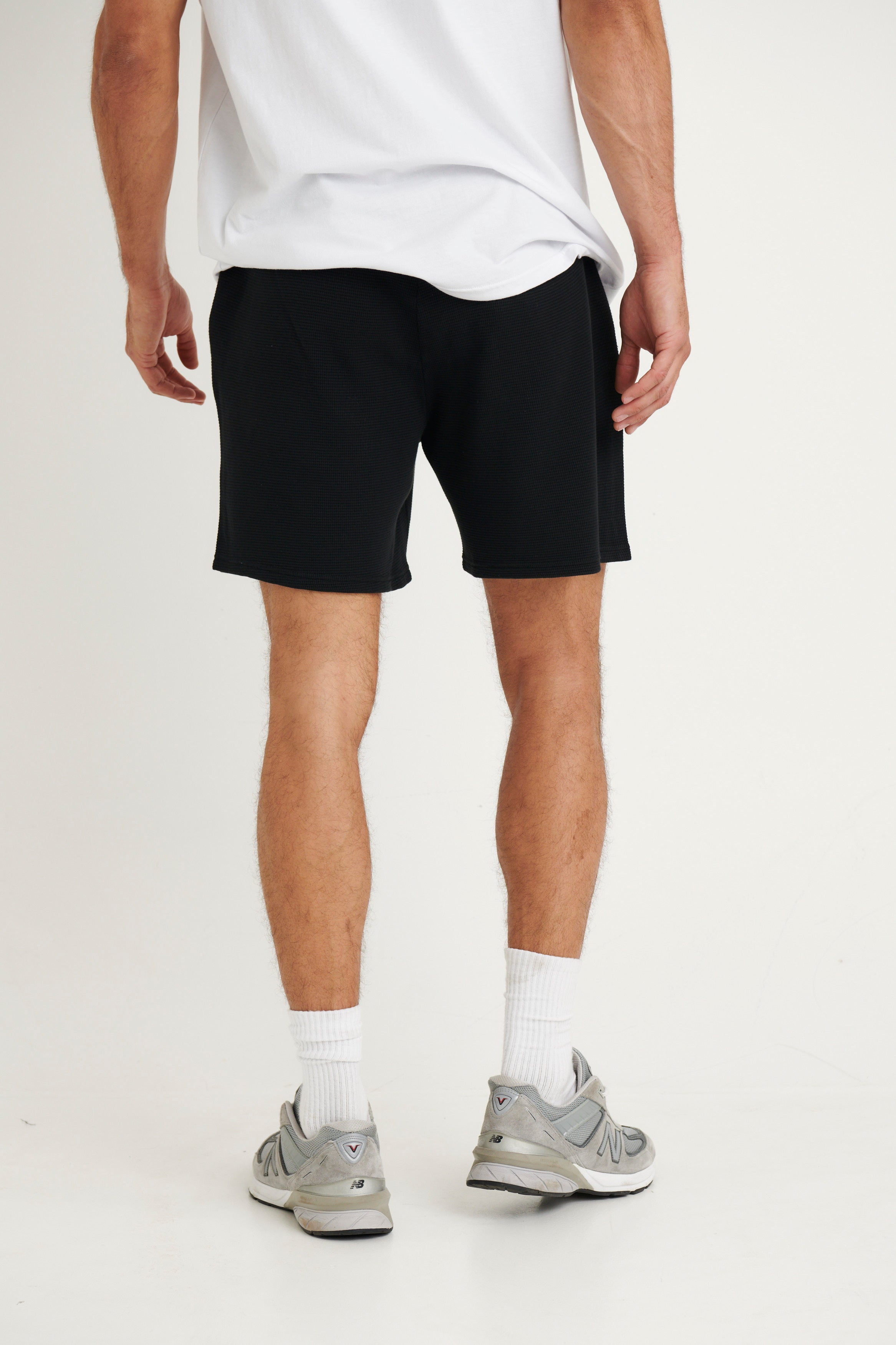 NTH Waffle Short Black