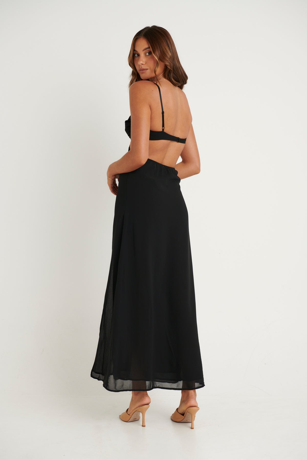 Lalita Midi Dress Black - FINAL SALE