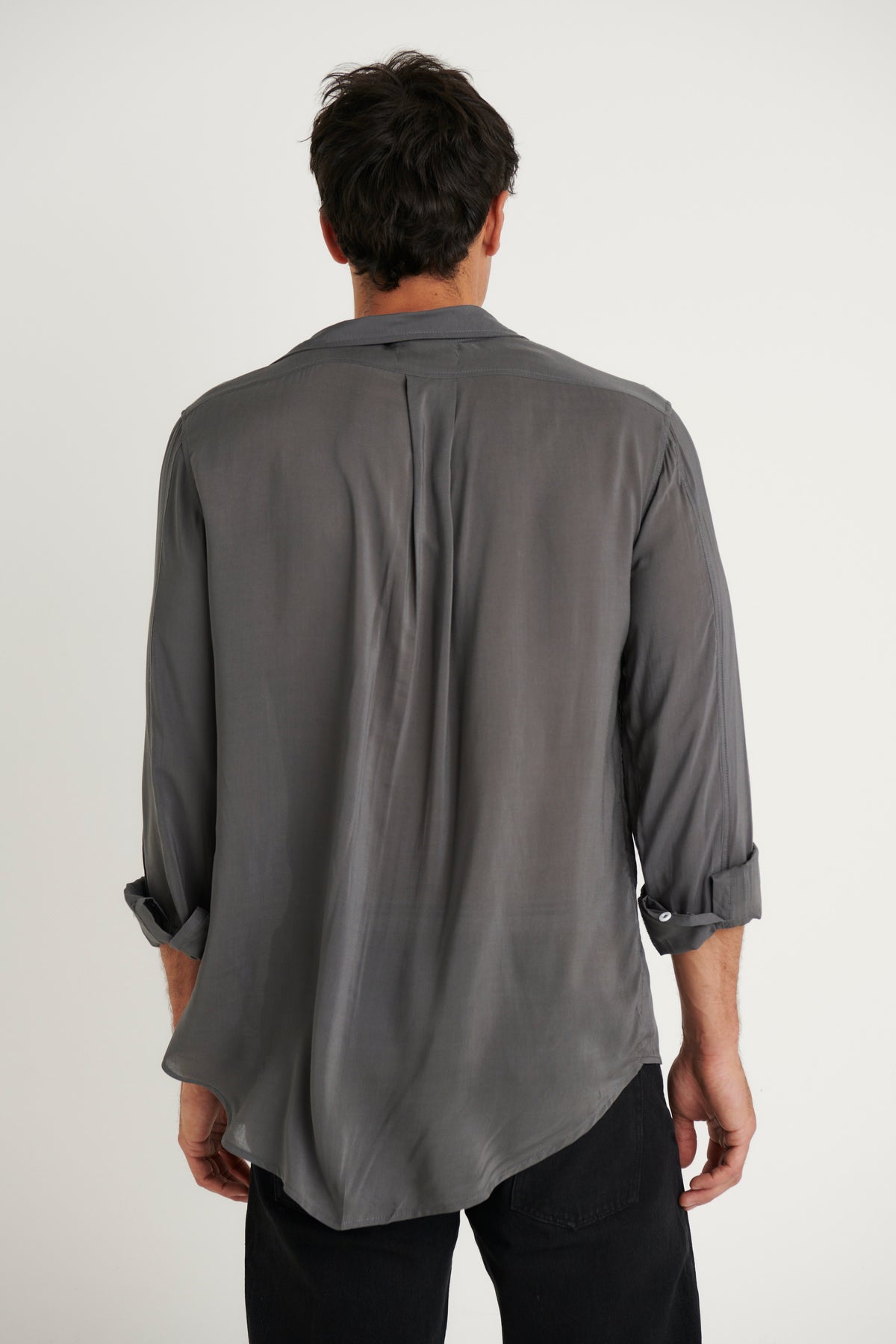 NTH Rayon Long Sleeve Shirt Slate