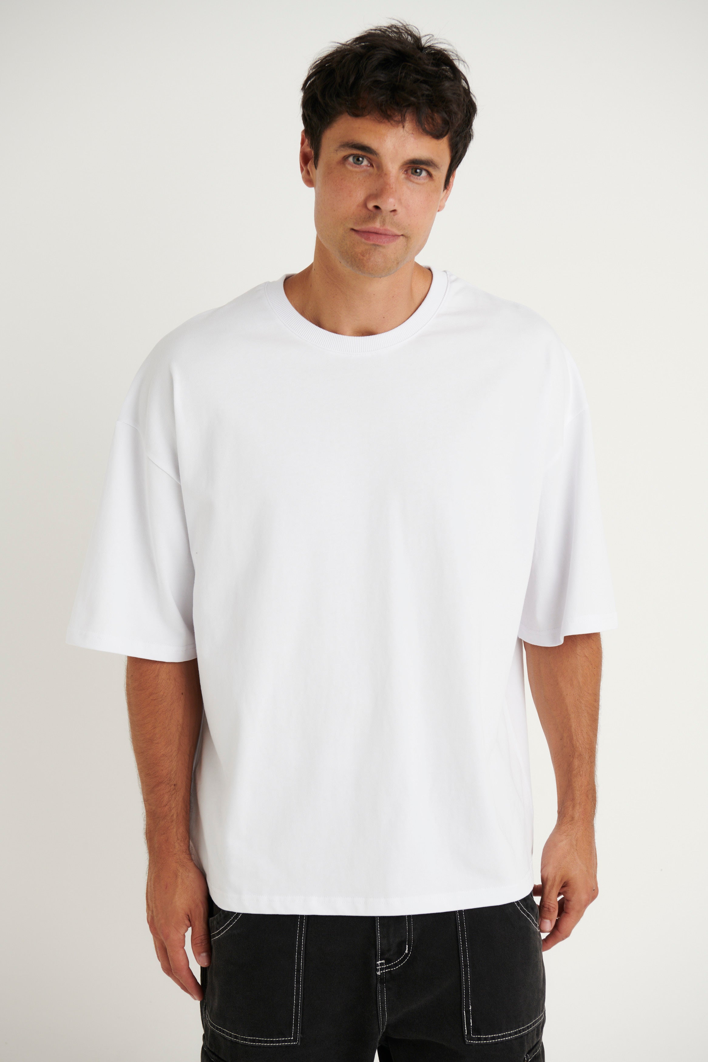 Jordan Crop Tee White