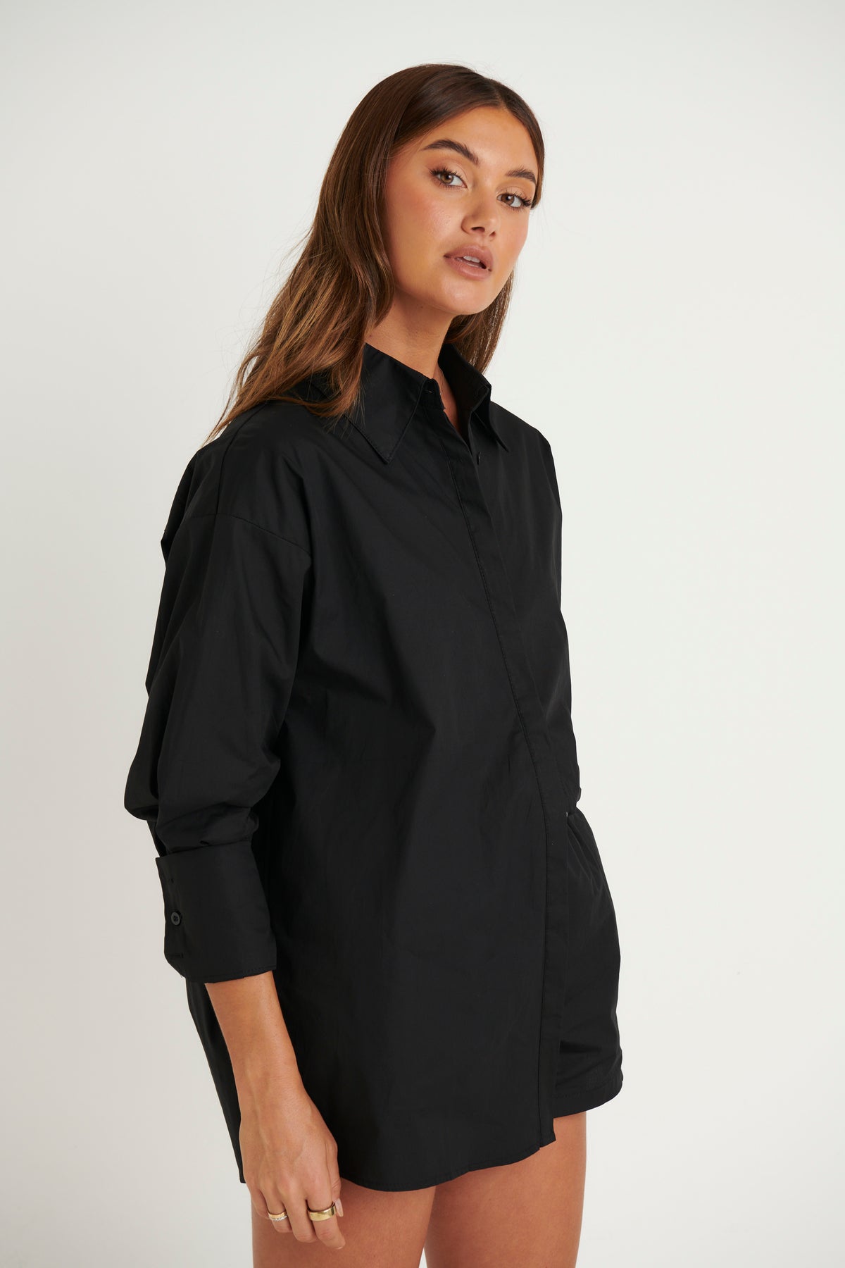 Quinn Shirt Black - FINAL SALE