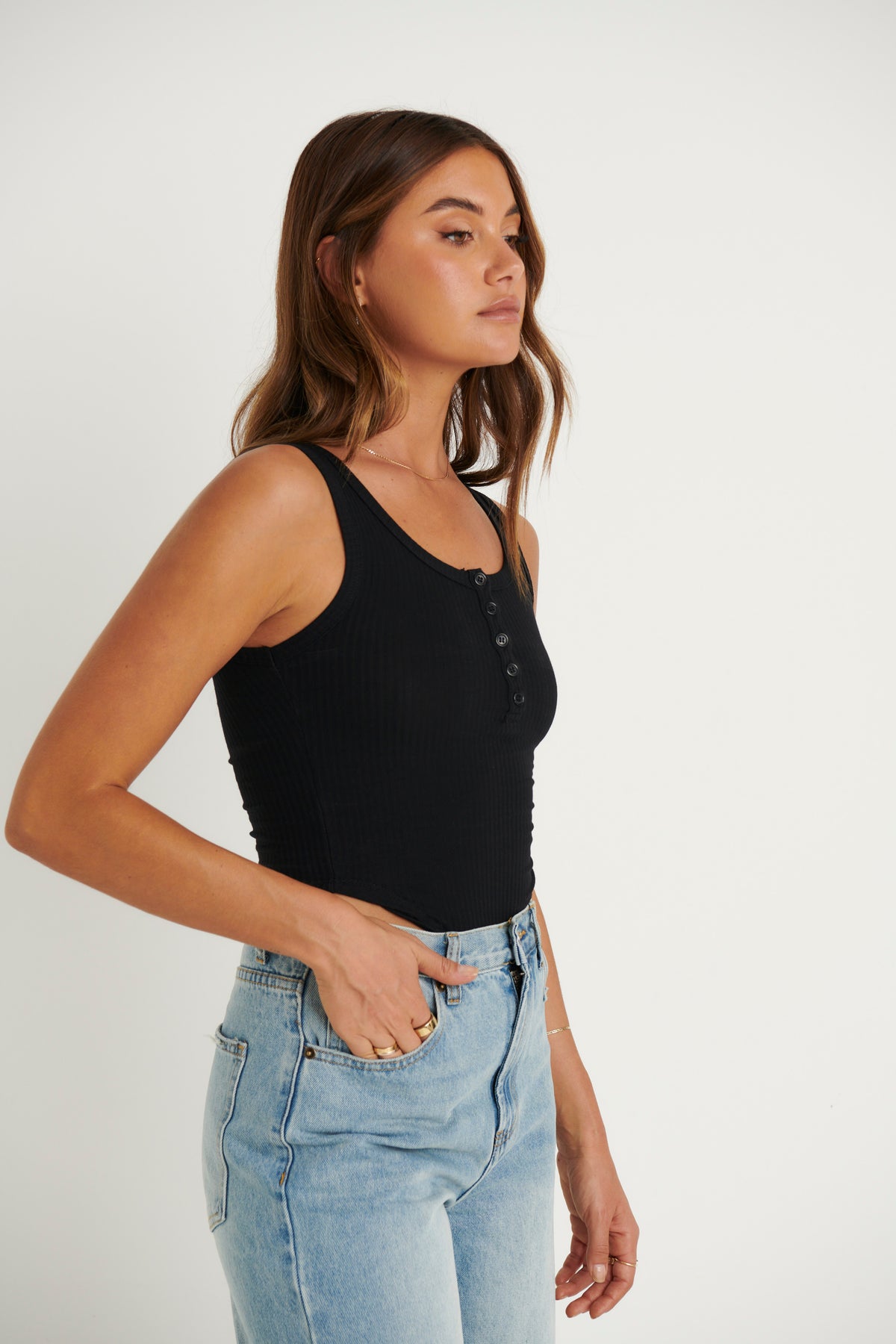 Hartley Tank Black