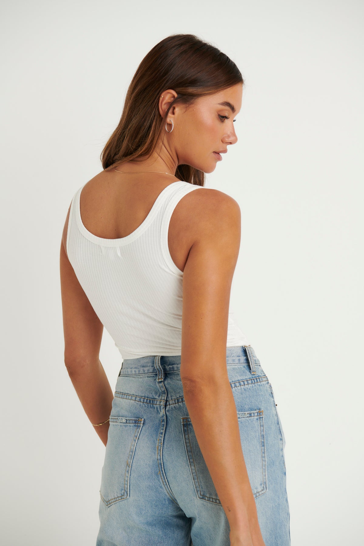 Hartley Tank White