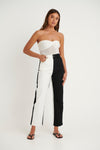Marty Pant Black/White