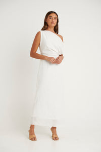 Hera Maxi Dress White - FINAL SALE