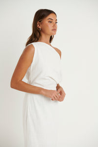 Hera Maxi Dress White - FINAL SALE