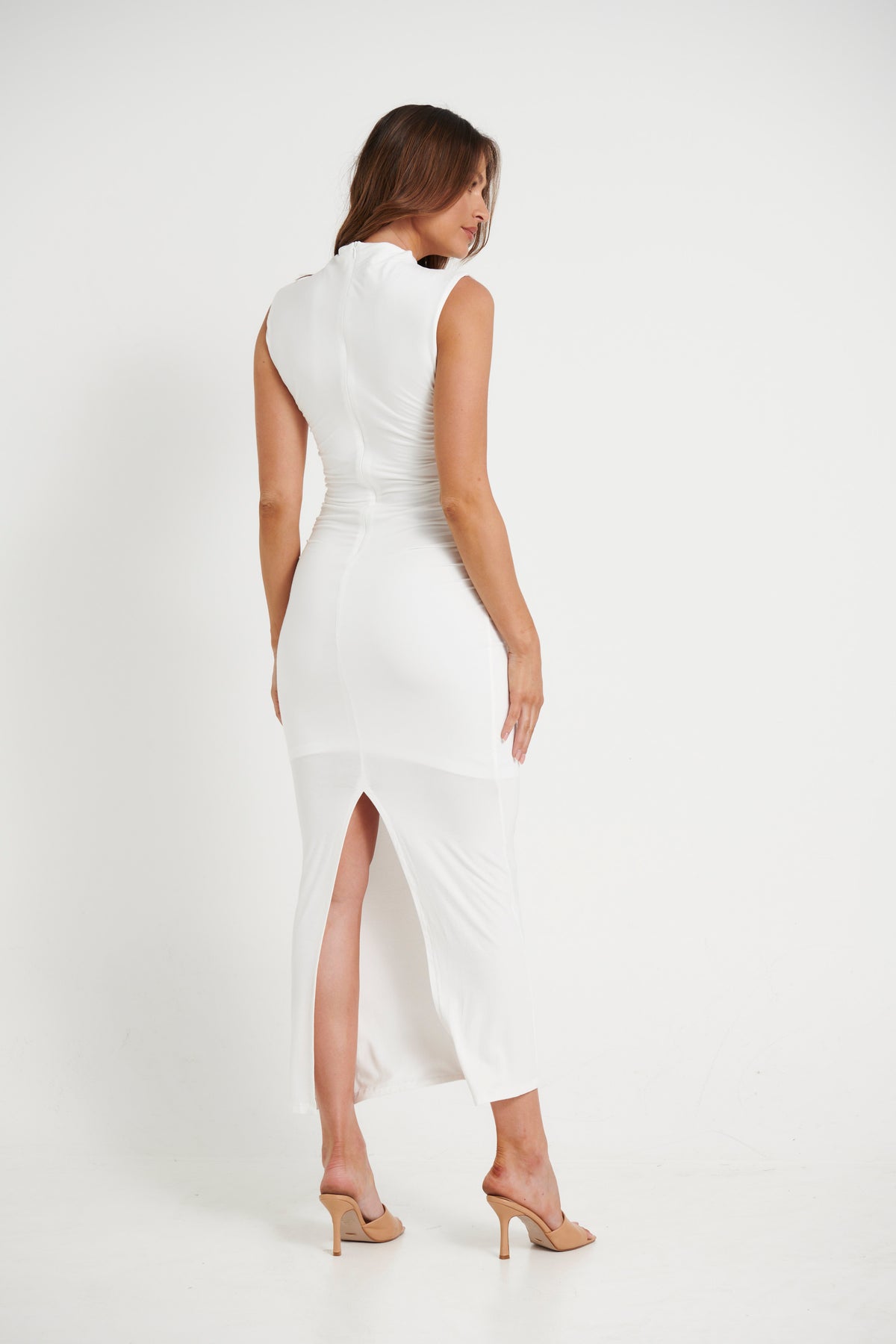 Zara Maxi Dress White - FINAL SALE