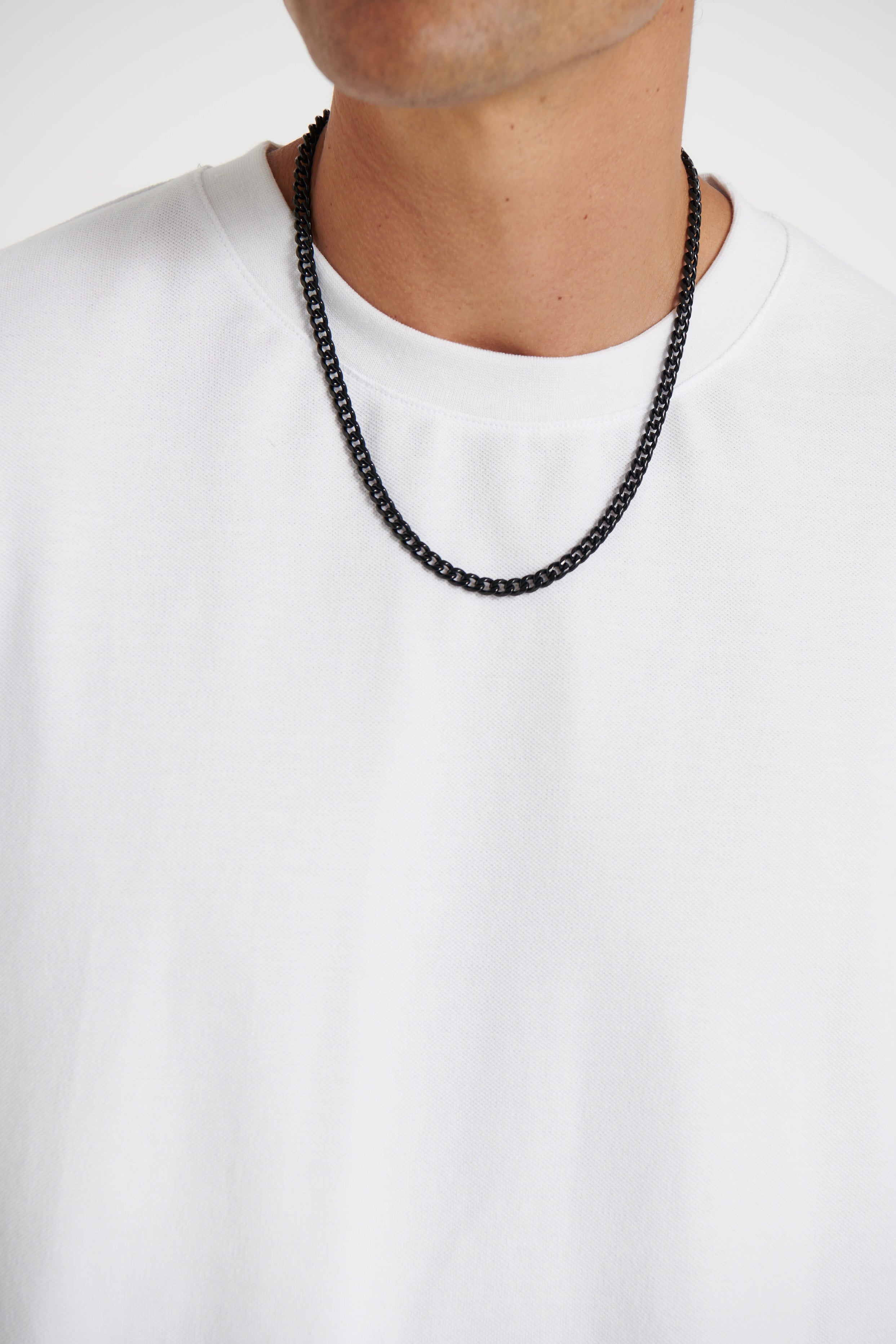 NTH 6mm Curb Chain Black