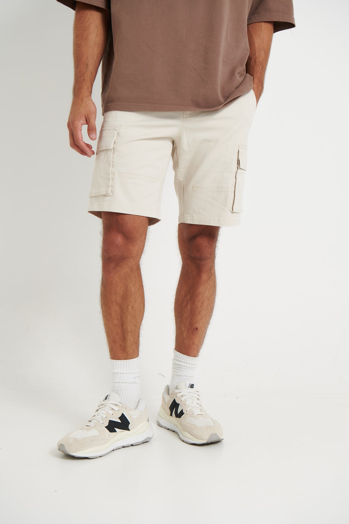 Premium Cotton Short Ivory - FINAL SALE