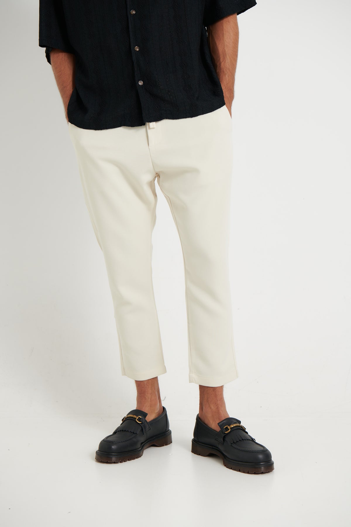 Liam Relaxed Pant Beige - FINAL SALE