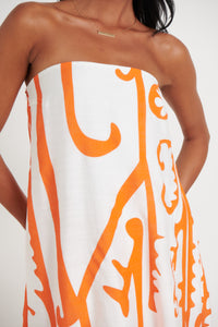 Emmy Maxi Dress Orange - FINAL SALE