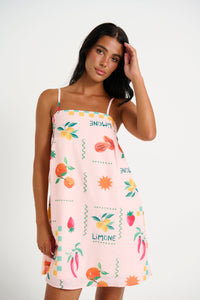 Palermo Mini Dress Peach