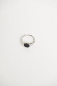 NTH Signet Ring Black/Silver