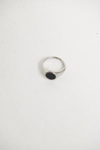 NTH Signet Ring Black/Silver