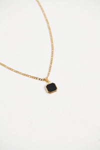 NTH Octagon Pendant Necklace Gold