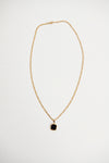 NTH Octagon Pendant Necklace Gold