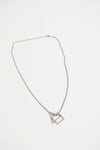 NTH Shape Necklace Silver