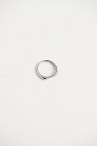 NTH Slim Signet Ring Silver