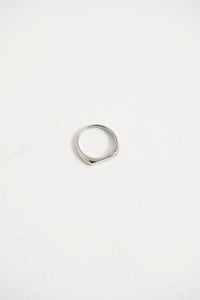 NTH Slim Signet Ring Silver