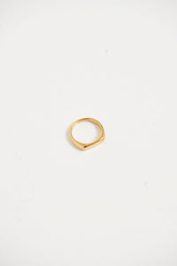 NTH Slim Signet Ring Gold