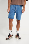 Andre Relaxed Denim Short Blue