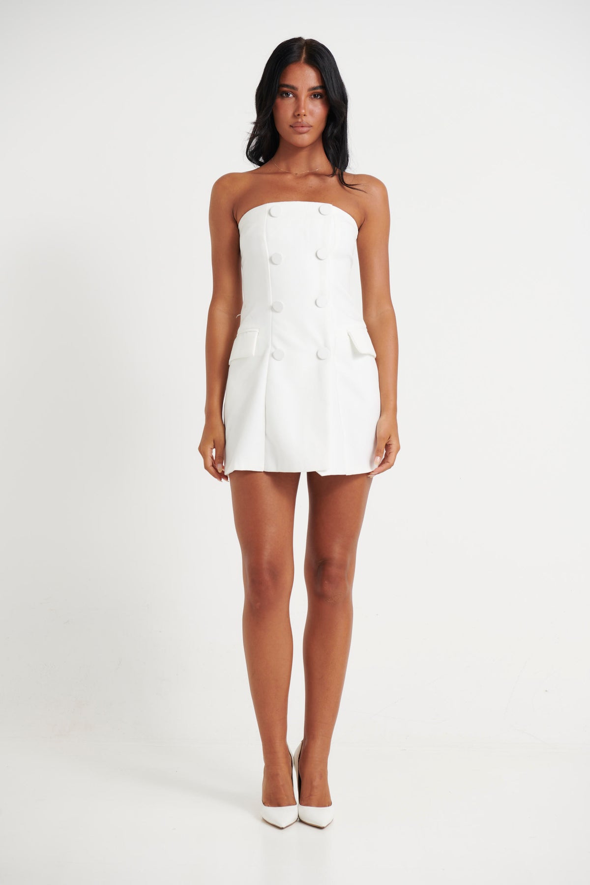 Milan Mini Dress White