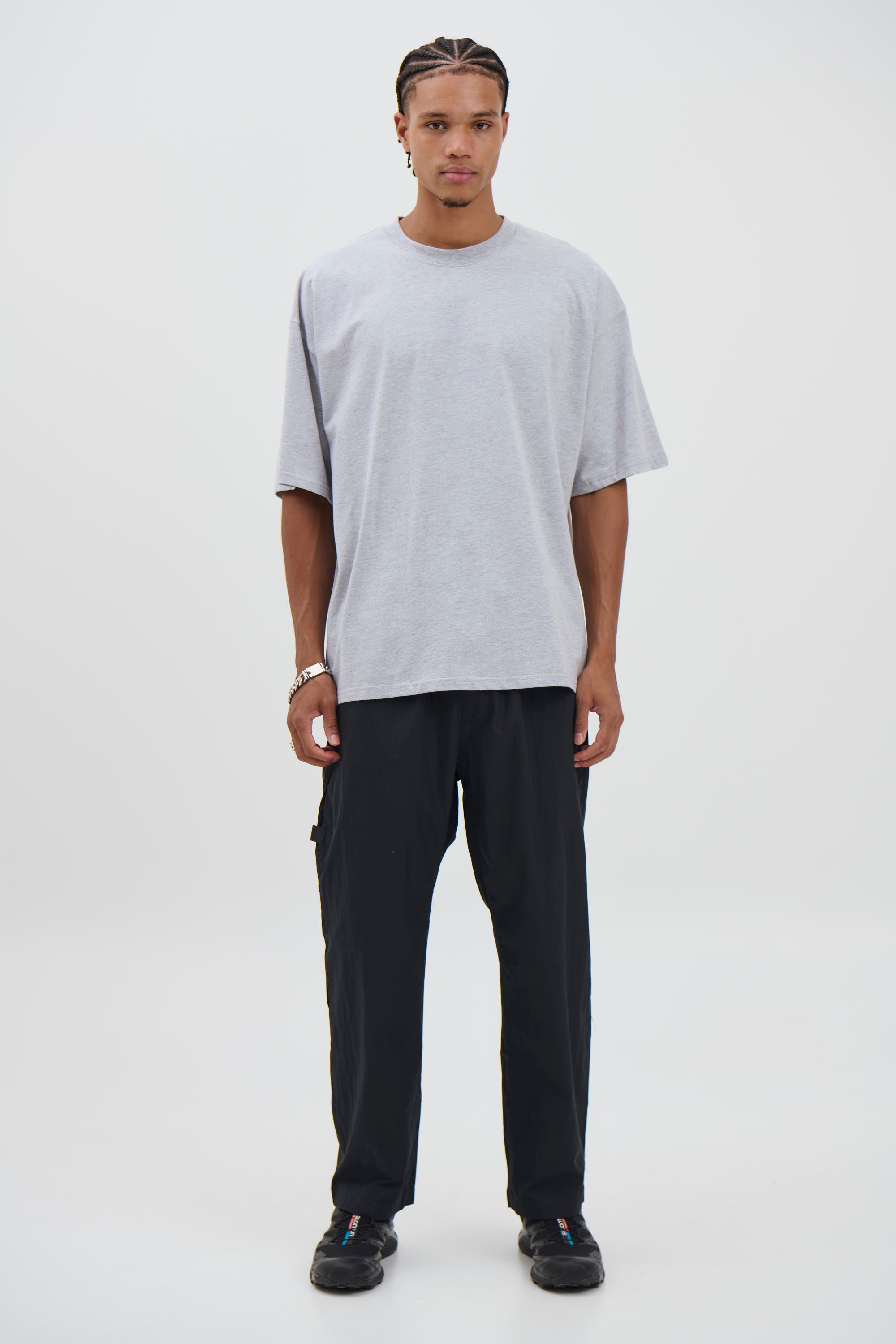 Midweight Signature Tee Grey