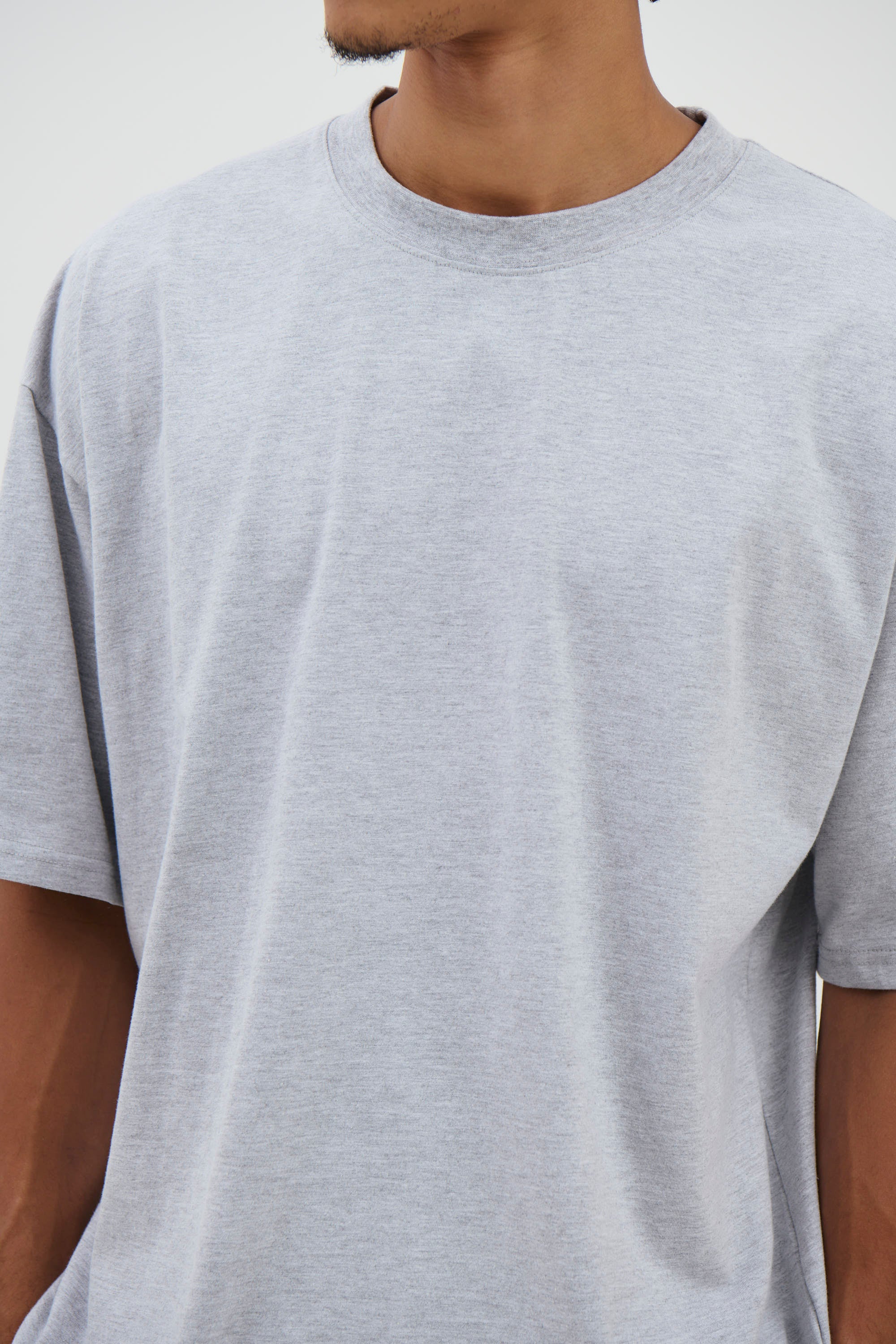 Midweight Signature Tee Grey