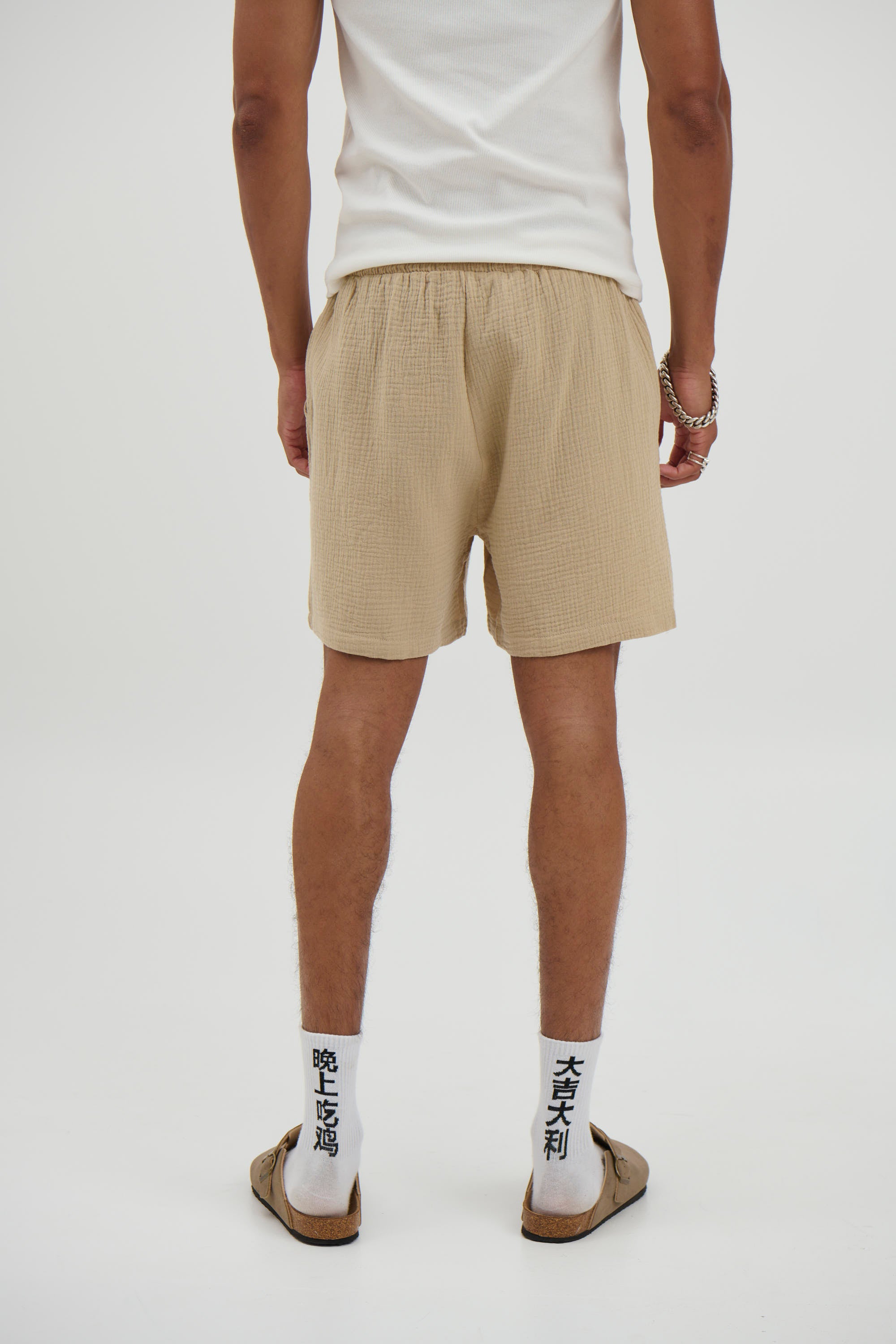 Tyler Texture Short Sand