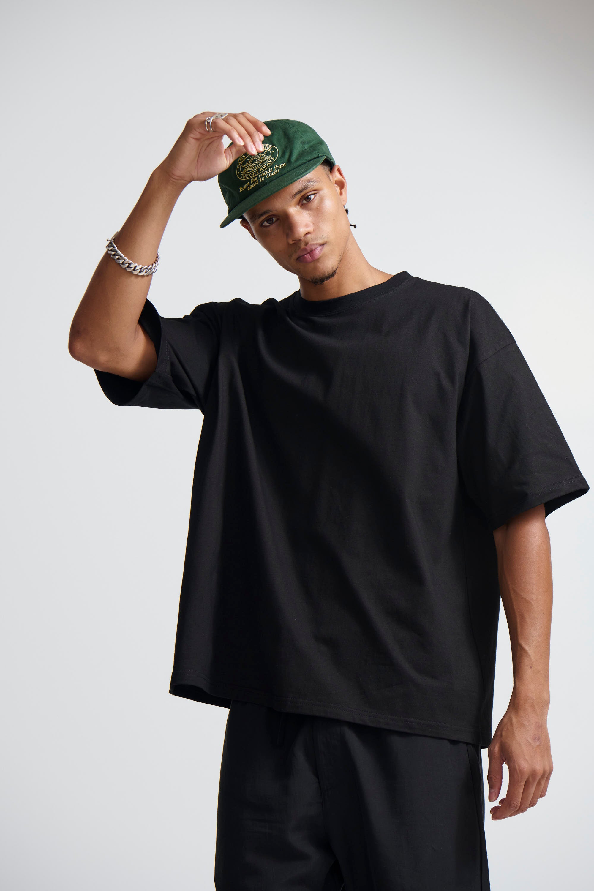 Midweight Signature Tee Black