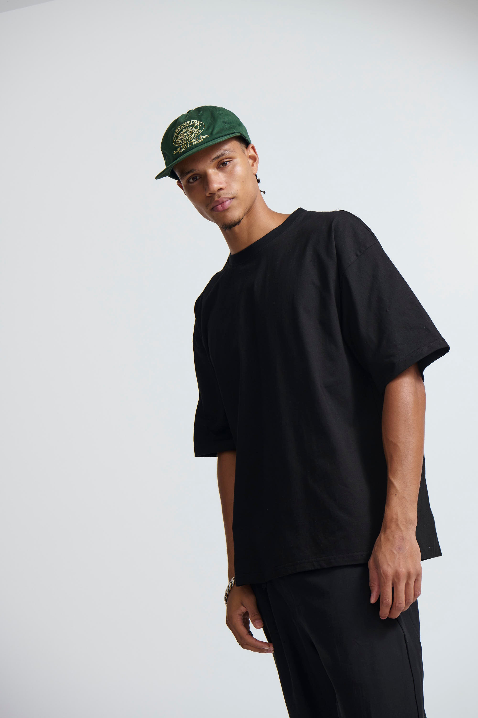 Midweight Signature Tee Black